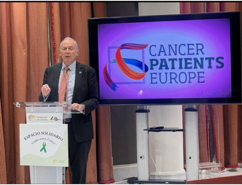 El doctor Francisco Rodriguez Lozano intervino en el Parlamento de Canarias, con motivo de la semana contra el cáncer